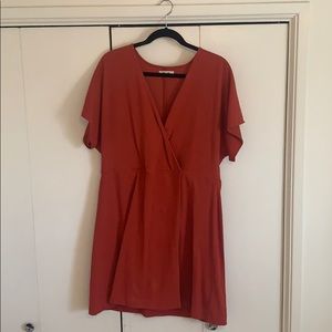 Madewell wrap dress